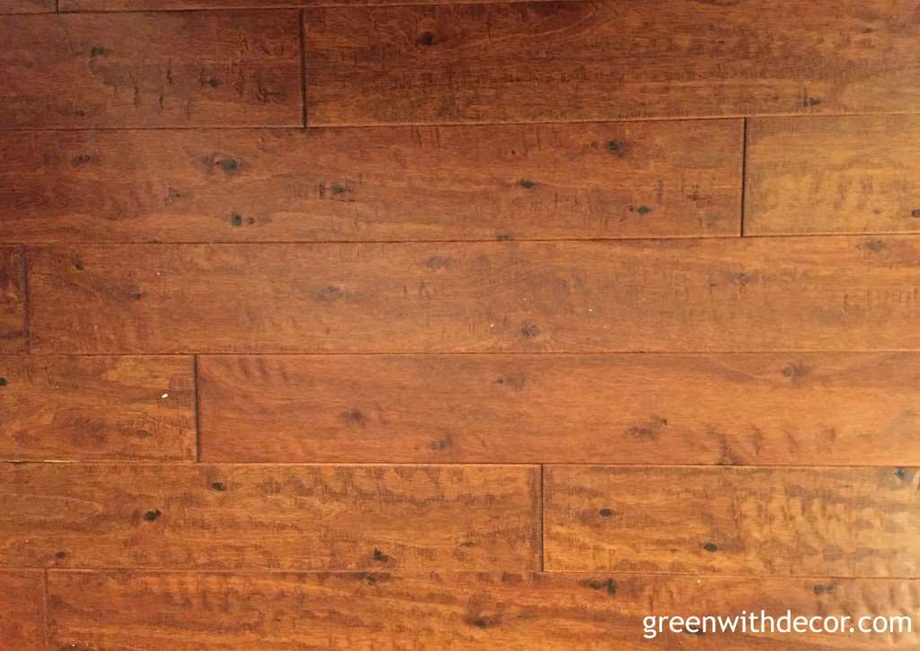 Great tips for picking a hardwood floor color! | Green With Decor 