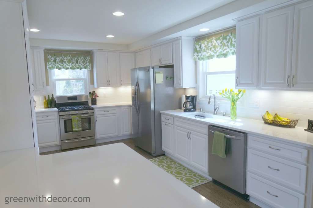 light switches on kitchen island