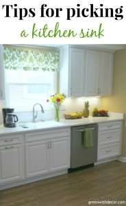 Picking a kitchen sink – Green With Decor