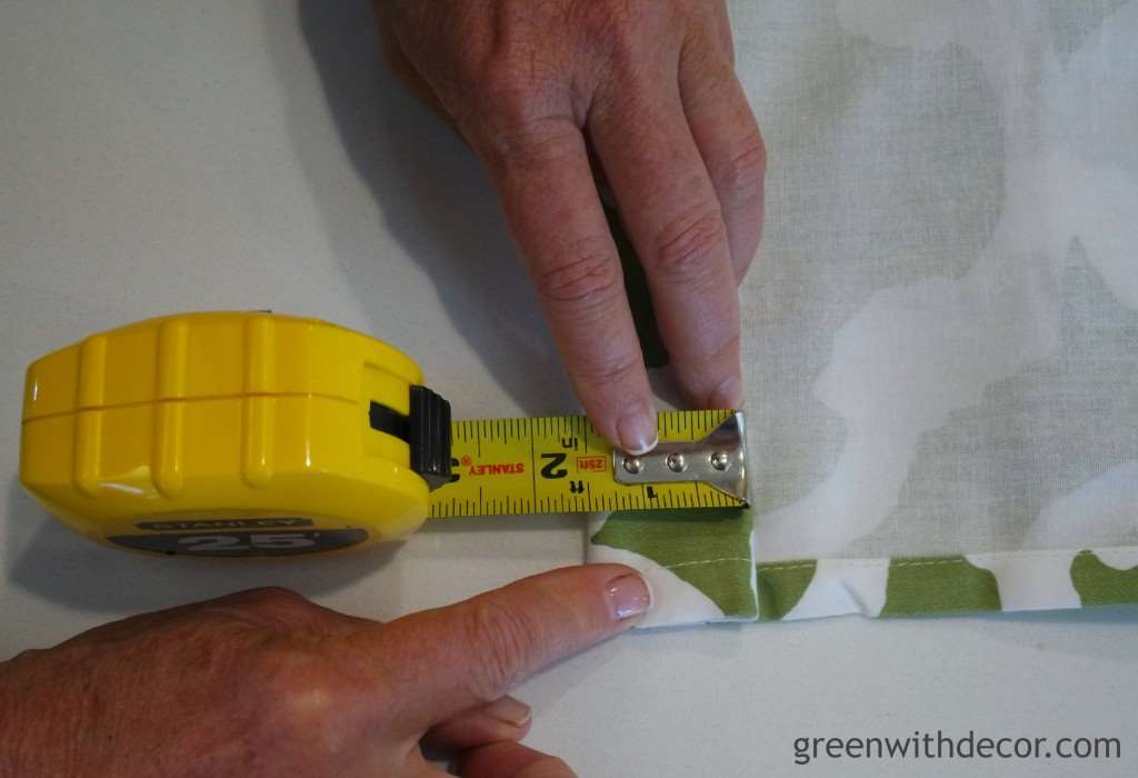 How to make window valances from a shower curtain. | Green With Decor