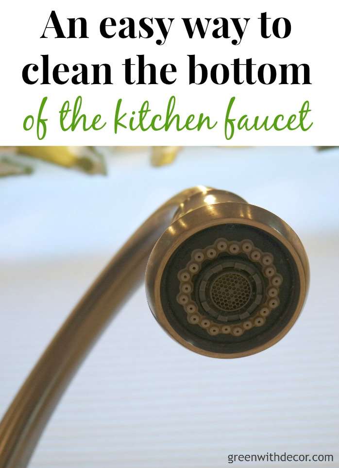 How to Clean a Faucet Head With or Without Vinegar