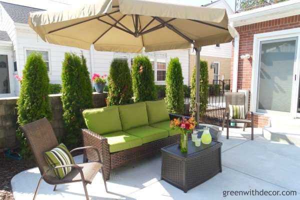 The patio reveal: 5 top priorities – Green With Decor