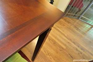 An easy way to fix nicks in furniture – Green With Decor