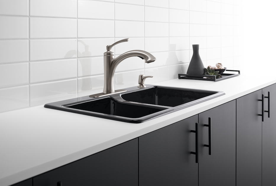 Elliston faucet by Kohler | Green With Decor