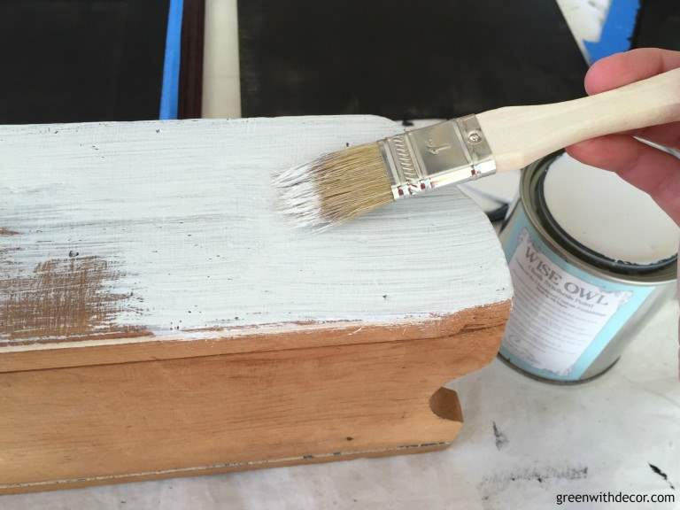 How to use chalk synthesis paint Green With Decor