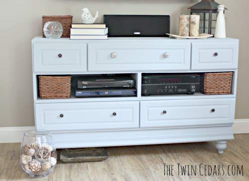 Tv dresser with Beyond Paint – DIY + HANDMADE + VINTAGE