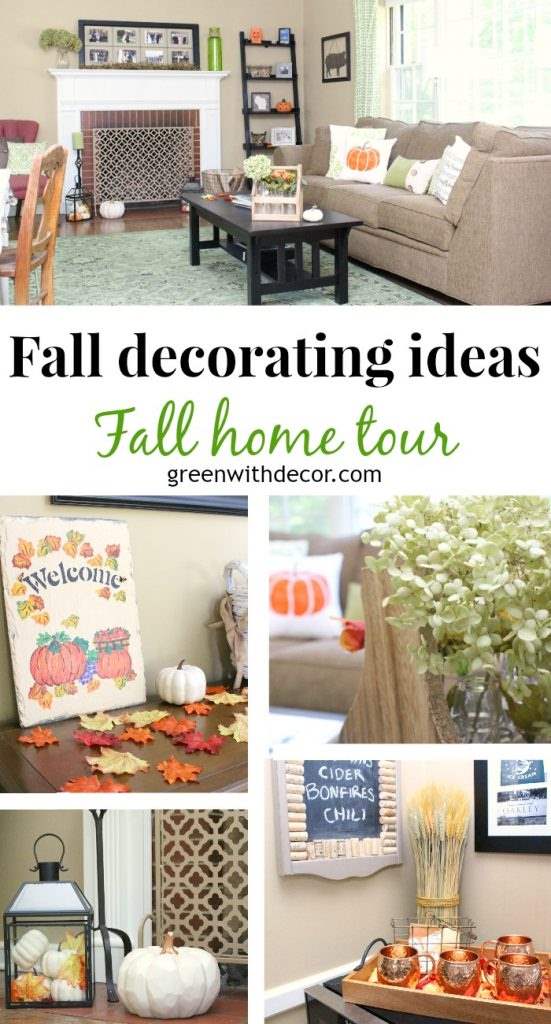 Great affordable fall decorating ideas from 34 bloggers! There are some awesome ideas here that I have to try. I love how they add fall decor without losing the everyday look of their homes.