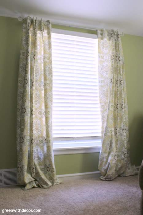 How to hem curtains. She breaks it down into such easy steps, even if you aren’t really into sewing, you can handle this! Rooms just look so much better when curtains are the right length, I’m glad I found this tutorial.