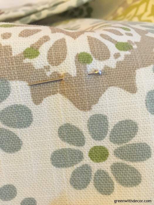 How to hem curtains. She breaks it down into such easy steps, even if you aren’t really into sewing, you can handle this! Rooms just look so much better when curtains are the right length, I’m glad I found this tutorial.