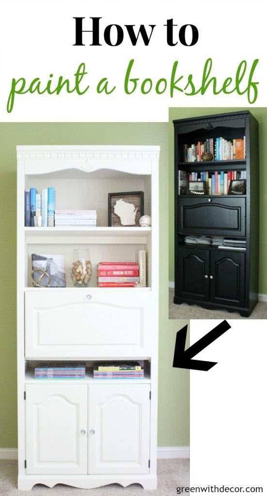 How To Paint A Bookshelf Spray Or, Best Paint For Wood Bookcase