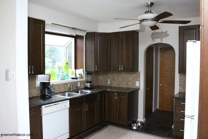 The Painted Kitchen Aesthetic White Green With Decor