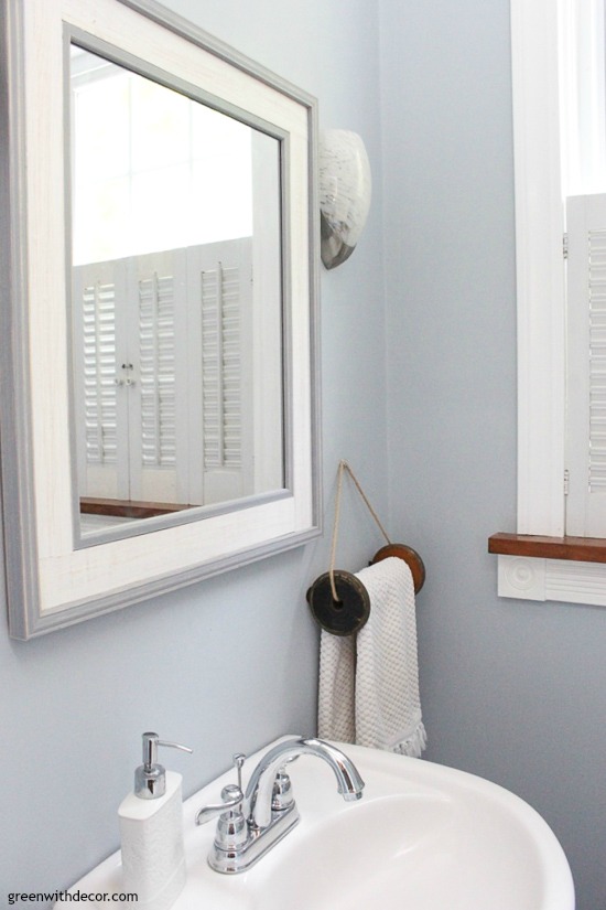 Coastal bathroom makeover