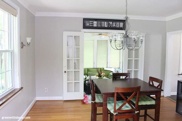 agreeable grey dining room