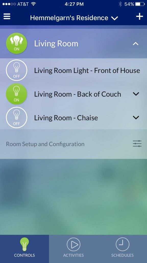 These wireless outlets are too cool! Turn the lights on/off from anywhere, set timers when you're on vacation or set a daily schedule all from the app on your phone.