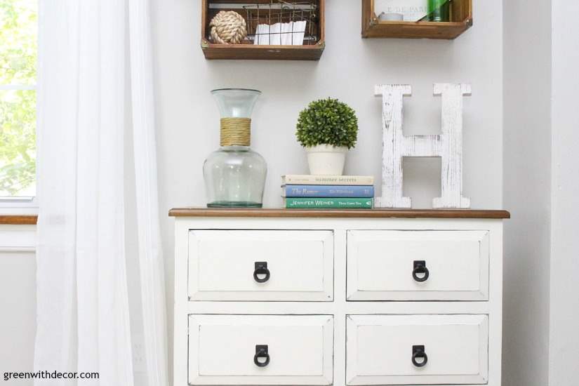 How To Distress A Dresser For A Chippy Farmhouse Look Green With