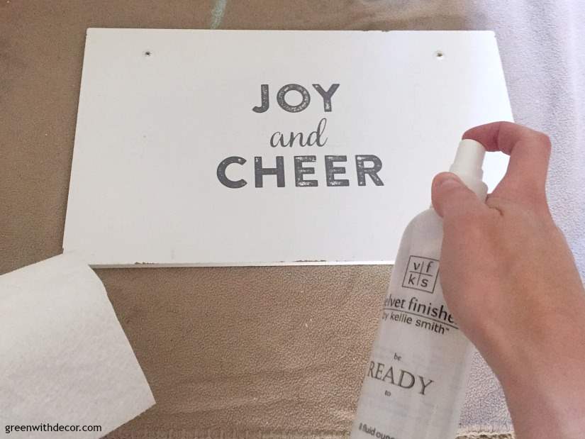 A DIY clipboard for the home office. This is the easiest way to clean any furniture piece before painting it!