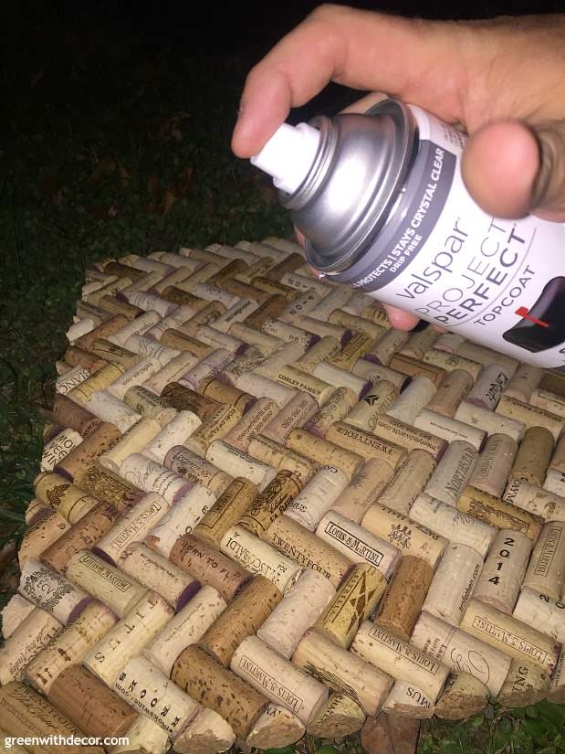 Make Your Own Cork Board with Wine Corks