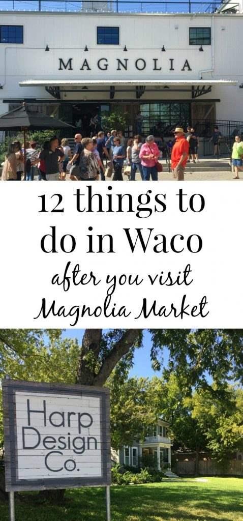 12 things to do in Waco after you visit Magnolia Market. A great list of the local home decor stores plus restaurants to grab BBQ, coffee and other meals while you're in town.