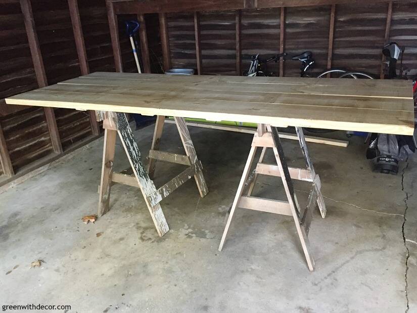 Building a farmhouse table