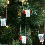 Make these DIY Christmas list ornaments  Green With Decor