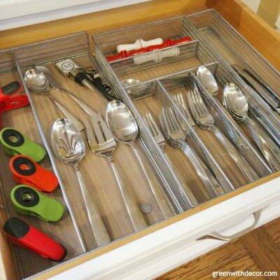How to organize your kitchen drawers