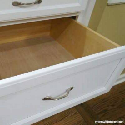 Struggling to find cabinets to fit the kitchen layout? Have you thought about these big drawers as a fun storage option?