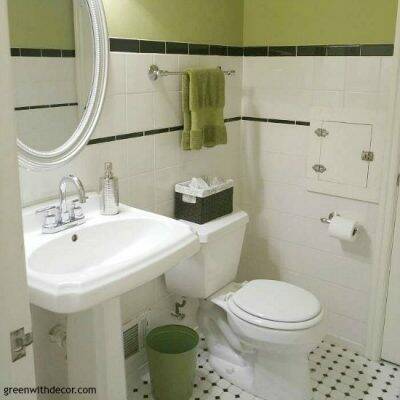Bathroom reveal: Powder room