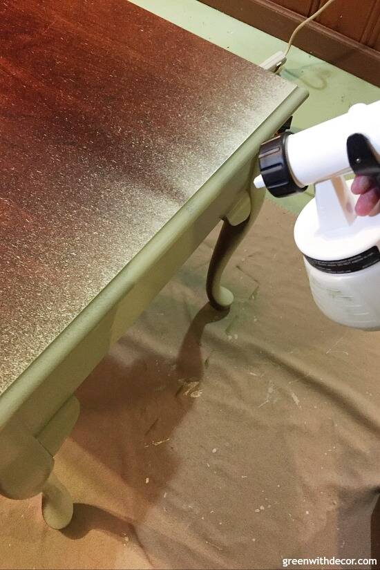 Why I Use a PAINT SPRAYER On Furniture Makeovers 