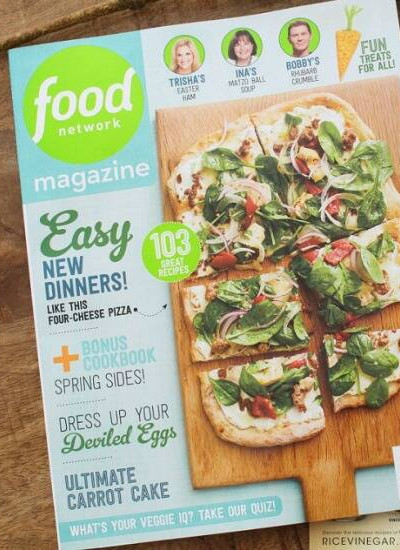 Green With Decor's Easter egg project featured in Food Network Magazine! A cute Easter egg DIY for football and Wisconsin lovers!