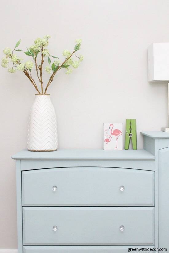 A Furniture Makeover From The Side Of, Light Blue Dresser Knobs