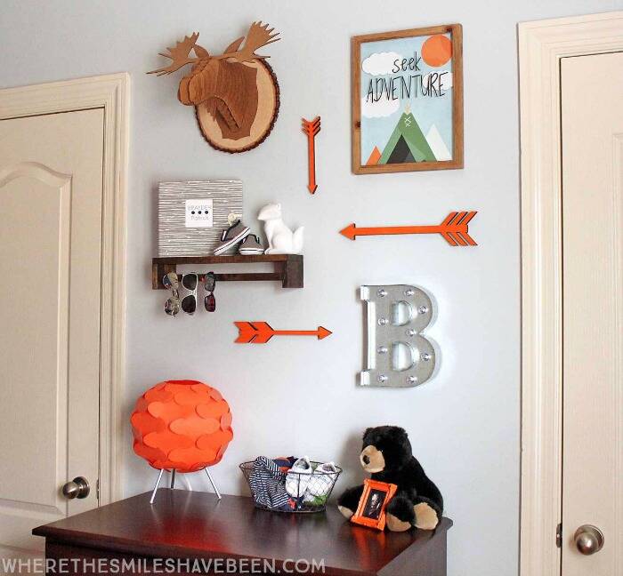 Gray paint in nursery