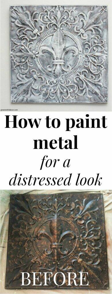 How to paint metal