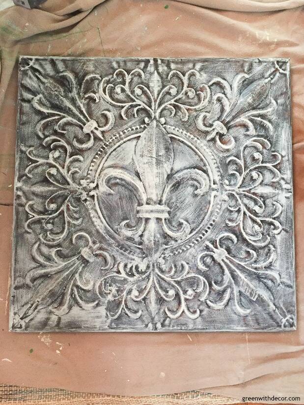 How To Paint Metal Wall Art