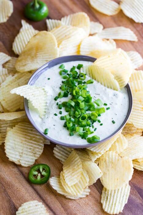 Jalapeno Tzatsiki Greek yogurt dip recipe