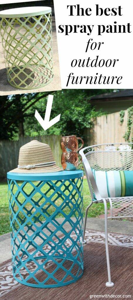 The Best Spray Paint For Outdoor Furniture Green With Decor
