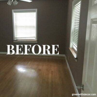 Easy design plans for a neutral rustic bedroom makeover
