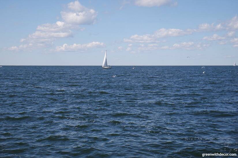 Great lake views in Door County, Wisconsin