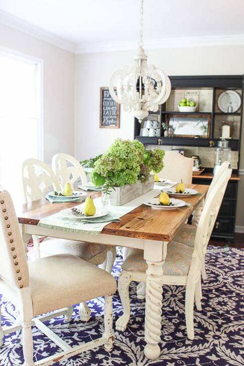 The best white paint colors - dining room