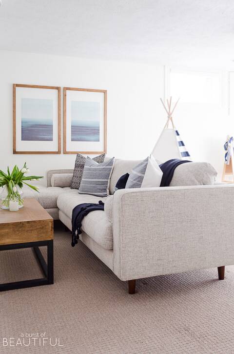 The best white paint colors - family room and playroom