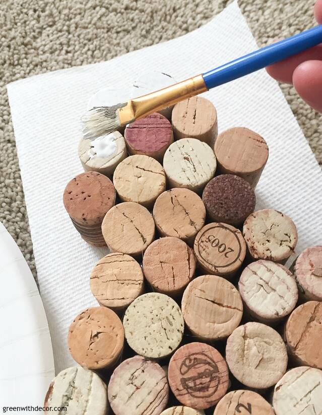 DIY Wine Cork Snowman Crafts