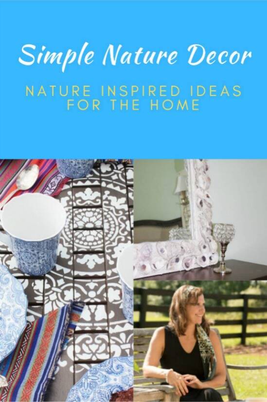 Simple Nature Decor - coastal decor blogger