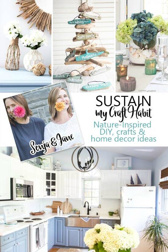 Sustain My Craft Habit - coastal decor blogger