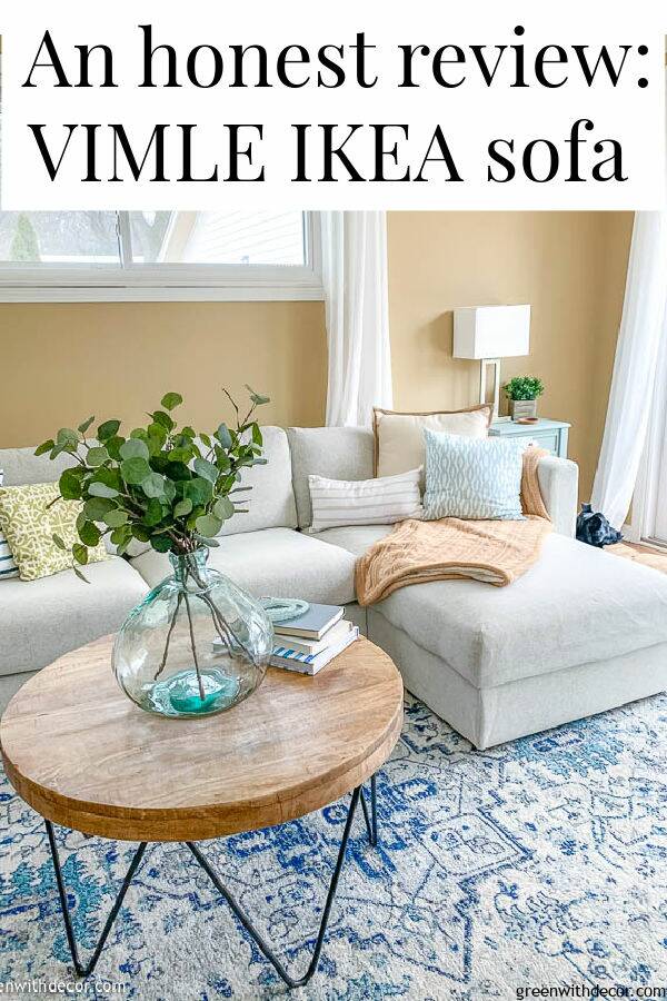 VIMLE IKEA sofa review - Green With Decor