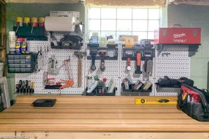 An easy way to organize tools - Green WIth DEcor