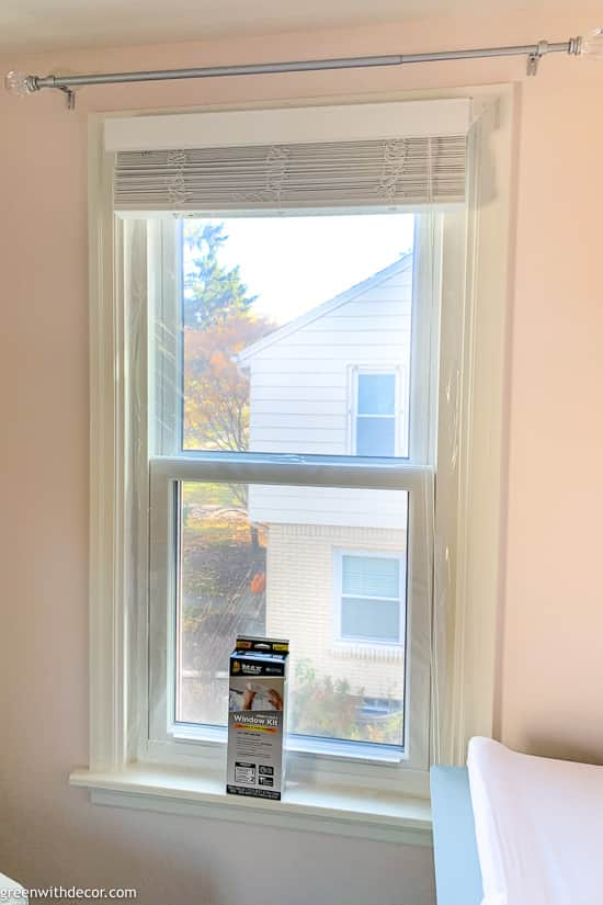 Window in nursery after insulation