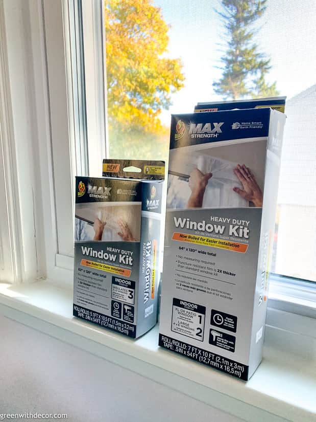 Window insulation kits