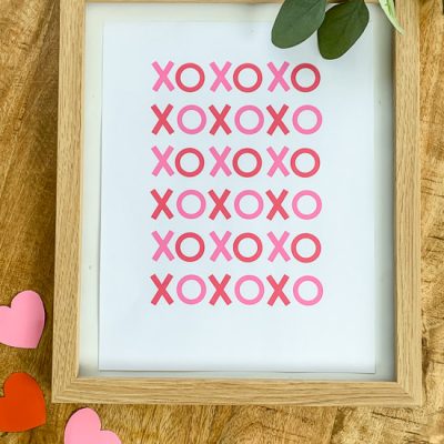 Free Valentine's Day printable art