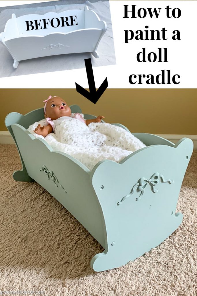 Plastic hotsell doll cradle